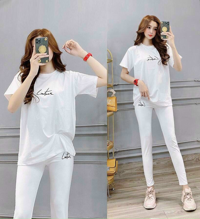 Set Bộ Form Rộng Chữ Thêu - SB
